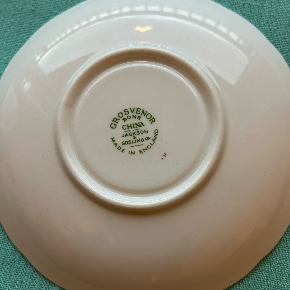 Antique Grosvenor Bone China Cup and Saucer - Picture 5 of 6